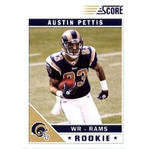  #309 Austin Pettis RC   St. Louis Rams (field in background) (RC 