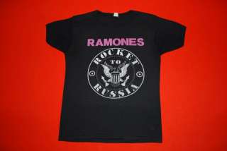 VINTAGE RAMONES ROCKET TO RUSSIA T  SHIRT 1977 M  