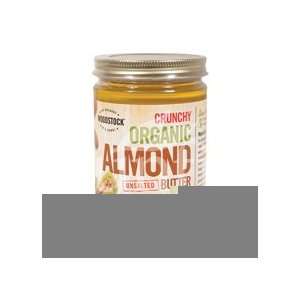 Woodstock, Organic Crunchy Almond Butter, No Salt, 12/16 Oz  