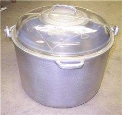 Guardian Service Ware Aluminum Cookware 12 qt Roaster Canner Kettle 