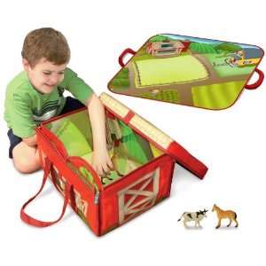  Childcraft Farm Small Toybox & Playmat
