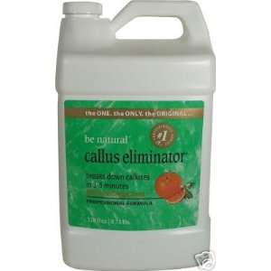  Be Natural Callus Eliminator Foot Treatment 1Gal Orange 