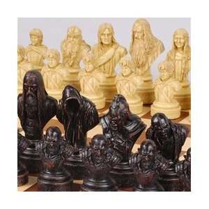   of the Rings Chess Set Pieces   SAC Antique Finished 