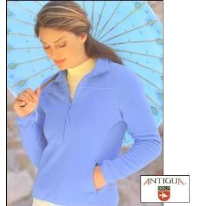  Antigua Simplicity Ladies Golf Pullover (ColorGrey 