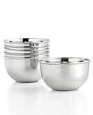    Martha Stewart Collection Stainless Steel Prep Bowls, Set of 