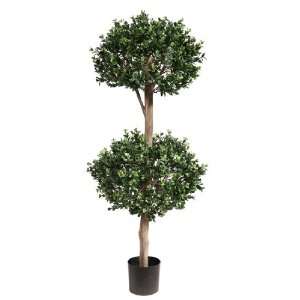   Potted Double Ball Lush Buxus Artificial Topiary Tree