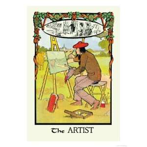  The Artist Giclee Poster Print by H.o. Kennedy, 24x32 