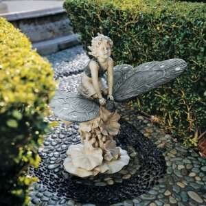  18.5 Pixie Fairy Butterfly Home Garden Statue Sculpture 