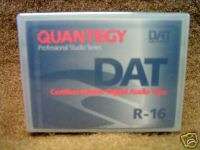 NEW SEALED Quantegy R 16 DAT Digital Audio Tape, Blank  
