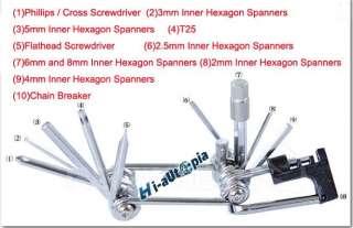 11 in 1 Roswheel Bike Bicycle Multi Tool Repair Kits  