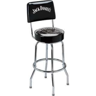 Jack Daniels Bar Stool with Backrest  