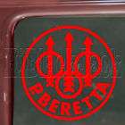 BERETTA FIREARMS Decal Car Truck Window Sticker