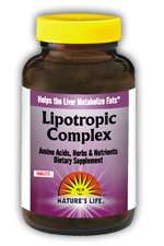Natures Life Lipotropic Complex Weight Loss 90 Tabs  