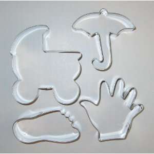  Baby Shower Hand and Foot Cookie Cutter Collection 