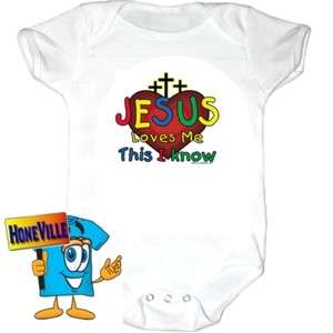   christian creeper sleeper bodysuit tshirt infant baby one piece  