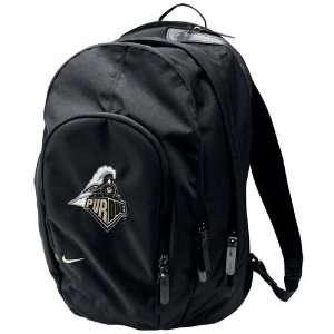  Nike Purdue Boilermakers Black Core Backpack Sports 