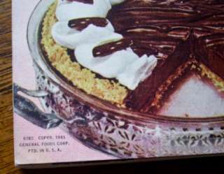   AD Advertising Cook Book Bakers Favorite Chocolate Recipes  