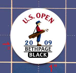 PGA 2009 US OPEN BETHPAGE BLACK BALL MARKER  