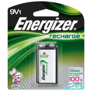 Energizer 9V Rechargeable Battery NiMH 8.4V 175mAh 1pk  