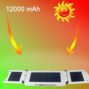 PORTABLE SOLAR POWER BATTERY CHARGER phone notebook PC PSP MP4 