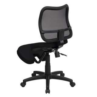 Kneeling knee rest mesh office posture chair w/ wheels  