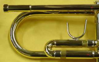 New gold lacquer Bach soloist trumpet W/Selmer trumpet care kit  