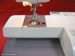 Janome Memory Craft 10000 Quilting Sewing & Embroidery Machine Lots of 