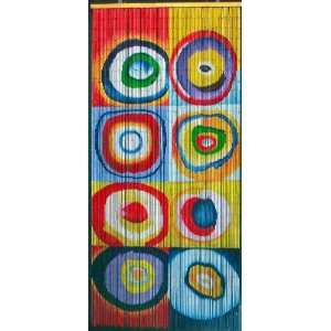  Squares & Rings   Kandinsky Beaded Curtain 125 Strands 