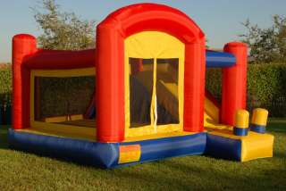 Super Slide Bounce House Inflatable Bouncer Slide Moonwalk Jumper 
