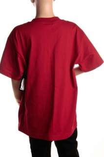 Burton Boys Youth Fracture T Shirt Size L/14 Cardinal  