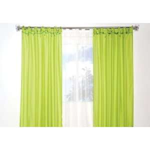  Green Blue Curtains Drapes Set 4 Pcs