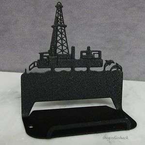 Offshore Oil Rig Business Card Display Holder Stand  