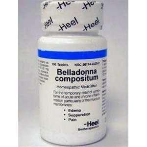  Belladonna Compositum 100 Tablets by Heel BHI Health 