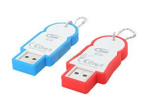    Team Couple 8GB (4GB x 2) USB 2.0 Flash Drive (Blue & Red 