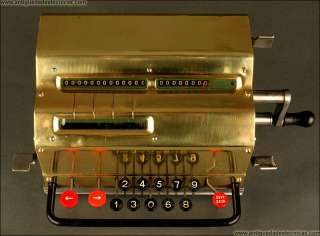 Swedish Facit Calculator Adding Machine with Keyboard Input. 1930s 
