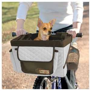 Dog Bike Basket   Pet Bicycle Seat (Dog Car Seat)   Gray 