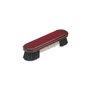  9 wooden table brush w/nylon bed and rail bristles 