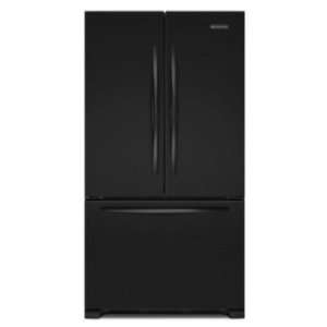   Automatic Ice Maker and Humidity Controlled Crisper Black Appliances
