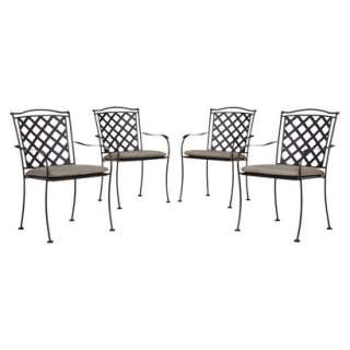   Victoria 4 Piece Metal Patio Dining Chair Set.Opens in a new window