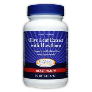 Olive Leaf Extract 90 Caps ( with Hawthorn   Supports heart health 