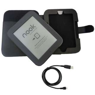   Simple Touch e Reader   Folio Carry Case Cover + USB Cable Cord  
