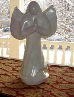 Nicaragua Soapstone Carvings   11 Christmas Angel  