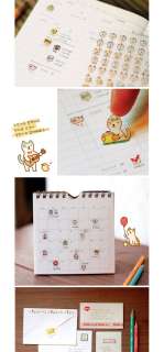 Diary Decoration Sticker SSBA Nangman Cat Sticker Set  