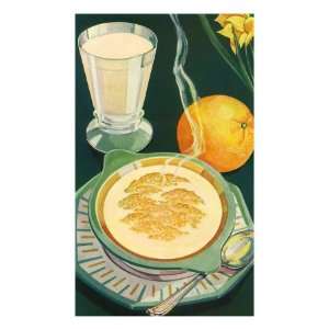  Hot Cereal Breakfast Giclee Poster Print