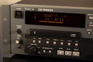 Tascam CD RW402 Professional Dual CD Recorder/Duplicator/Player Teac 