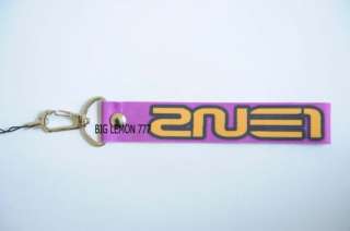 2NE1 Purple Wrist Strap Lanyard for Mobile /Cell Phone O1  