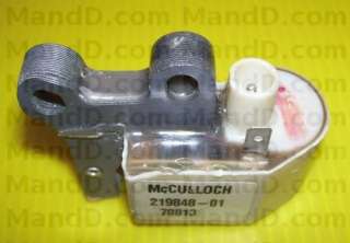 McCulloch Chainsaw Chain Saw Ignition Coil Module 219848 01 Solid 