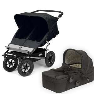  Mountain Buggy Urban Jungle Double Stroller w/ Carry Cot 