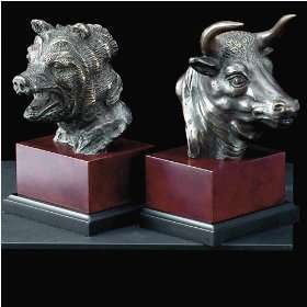  Bull and Bear Bookends