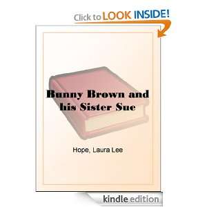 Bunny Brown and his Sister Sue Laura Lee Hope  Kindle 